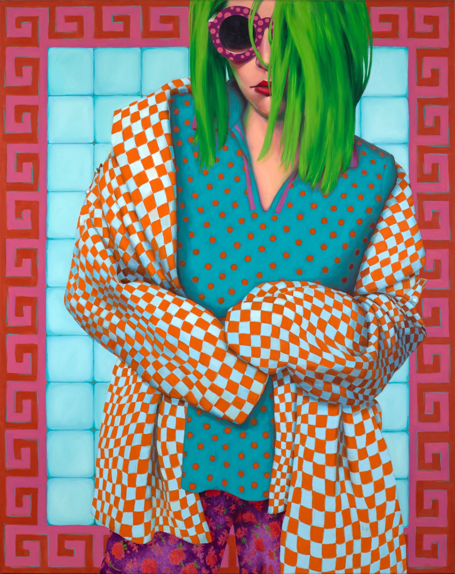 2023, oil on canvas, 60 x 48 inches