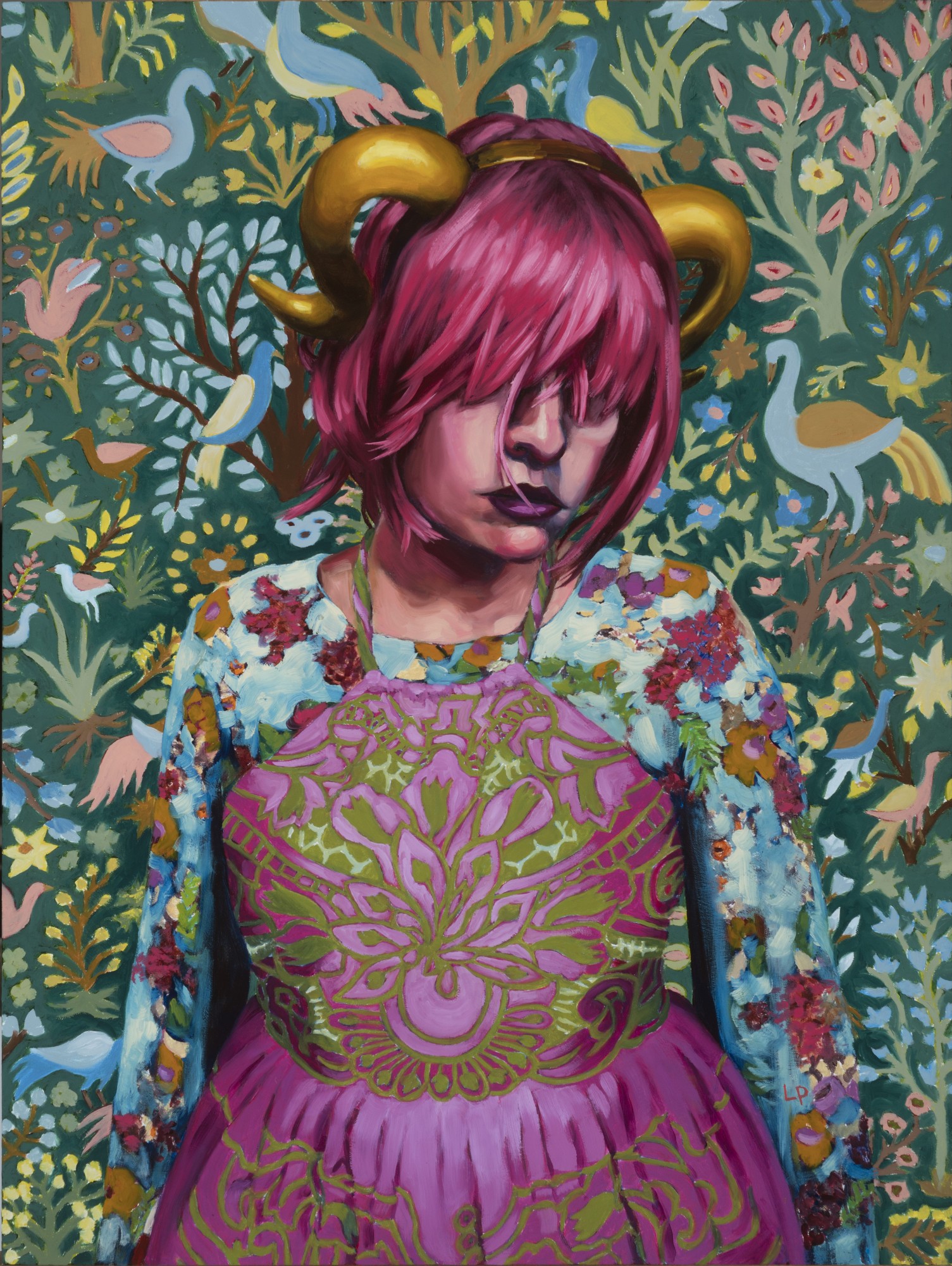 2024, oil on panel, 24 x 18 inches