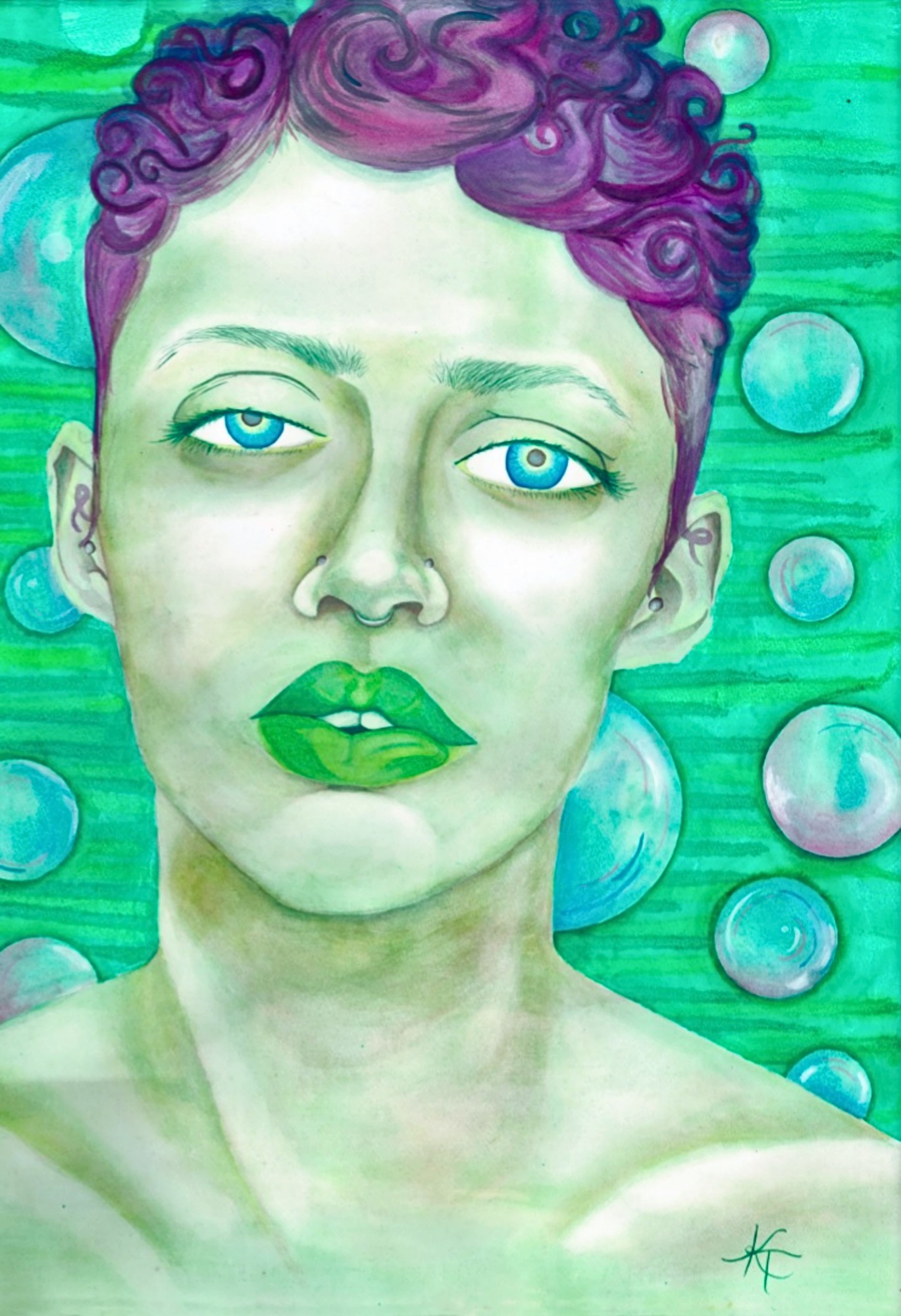 22x30 watercolor on paper