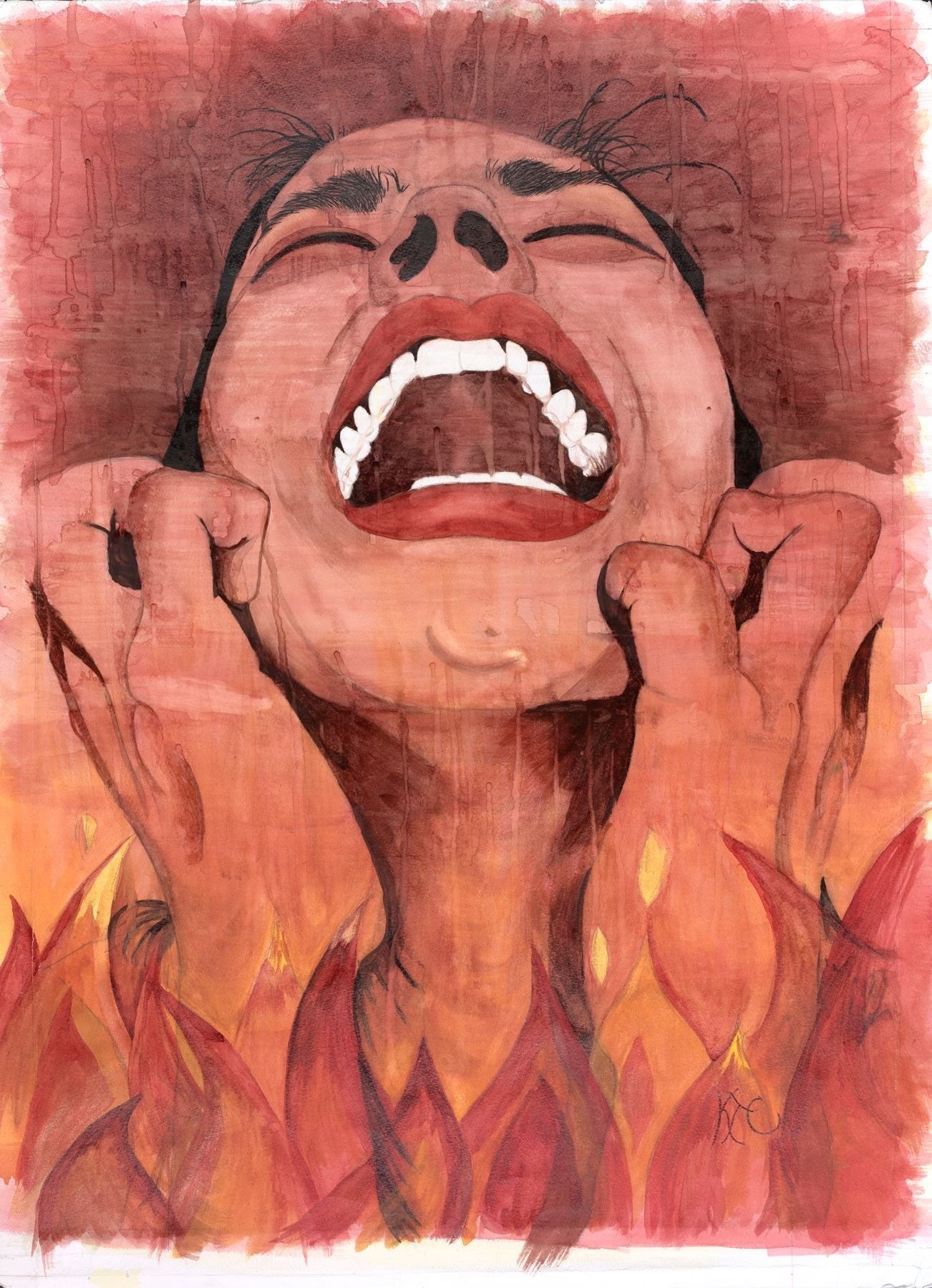 22x30 watercolor on paper