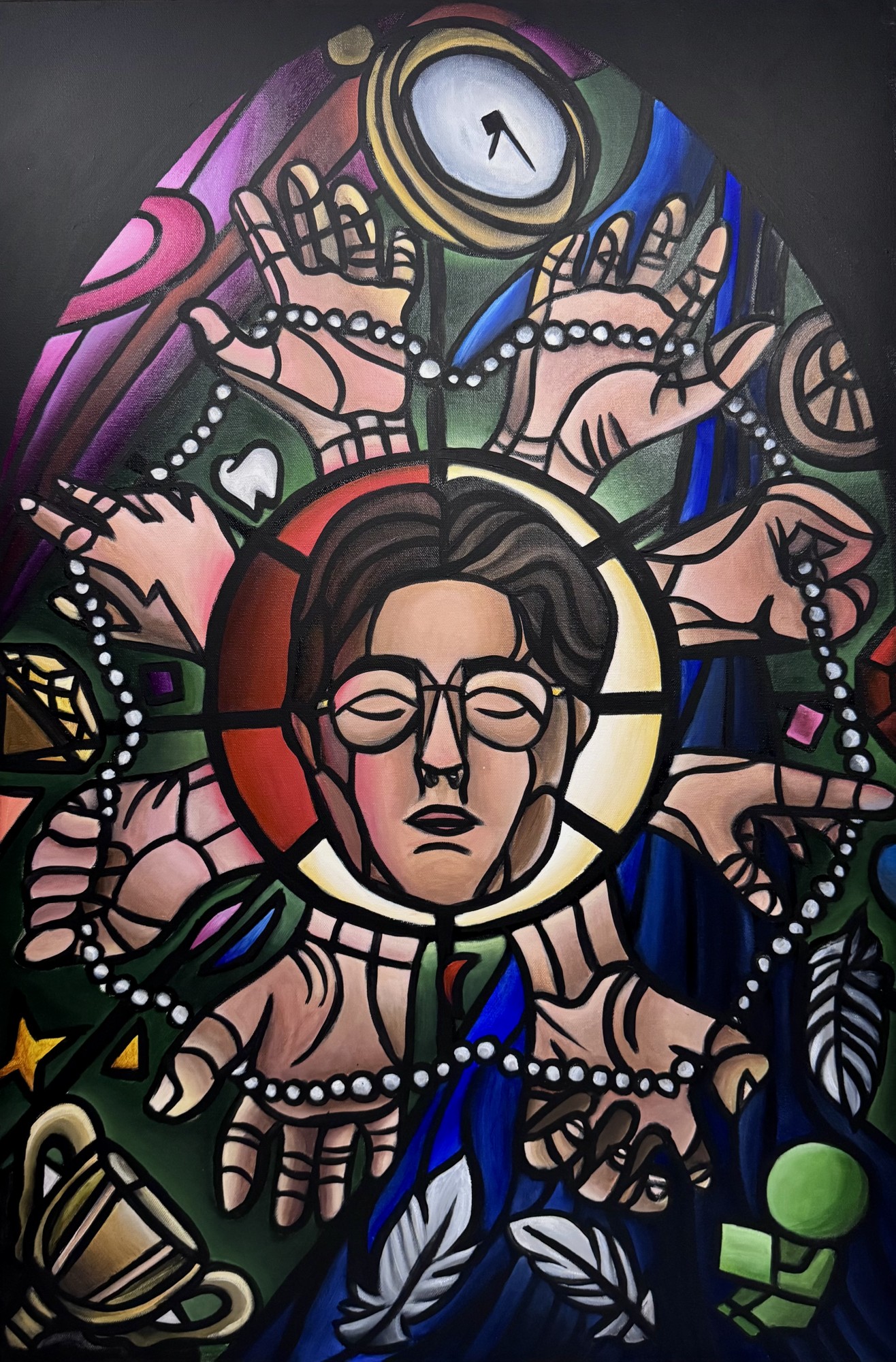 24in x 36in - Acrylic