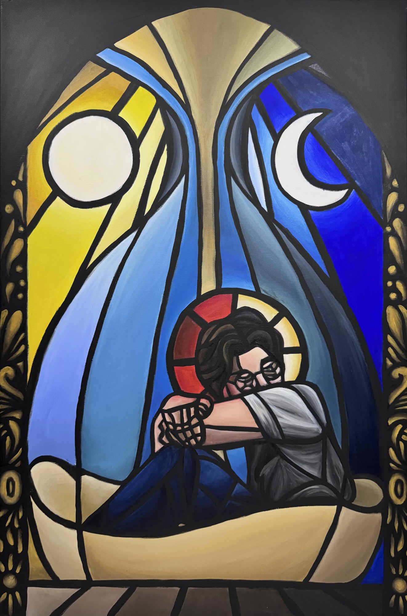 24in x 36in - Acrylic