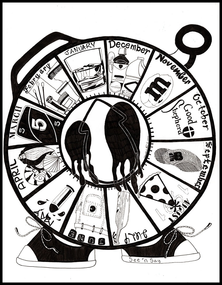 11x14 Blk Fineliner Pen 2021