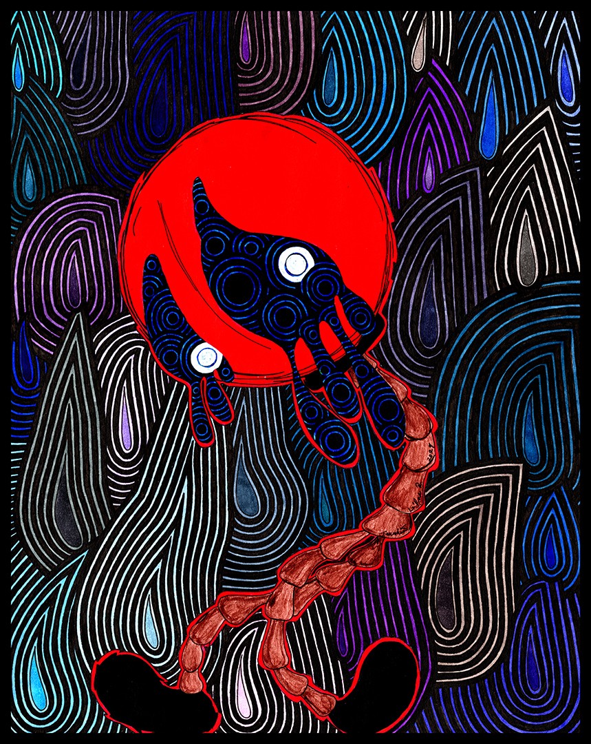 11x14 Blk Fineliner Pen 2024