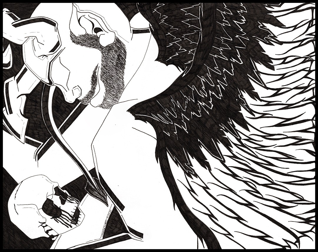 11x14 Blk Fineliner Pen 2020