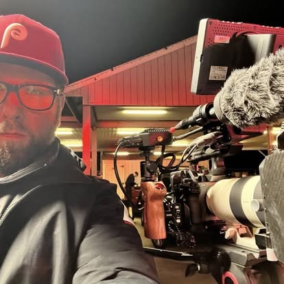 Brian Wild and his Sony FX3 cinema rig on set of Pony
