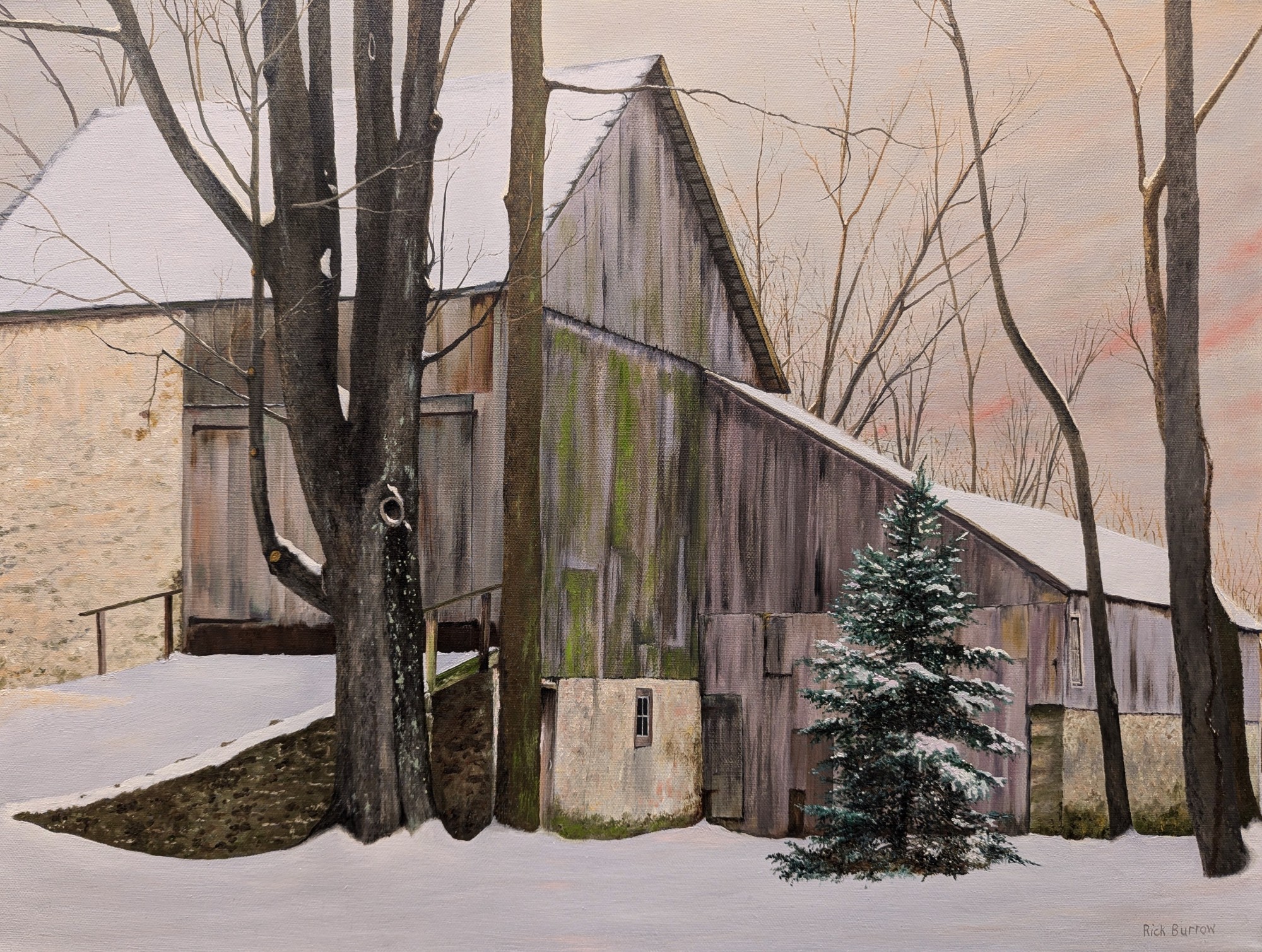 Oil on Canvas - 18" x 24"
