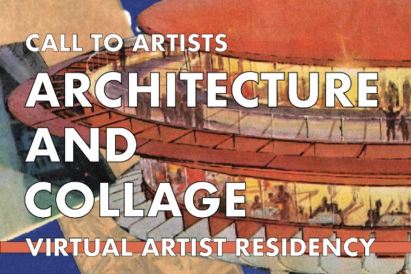 A vibrant architectural illustration of a round building with many windows, and white text overlaying stating opportunity details.