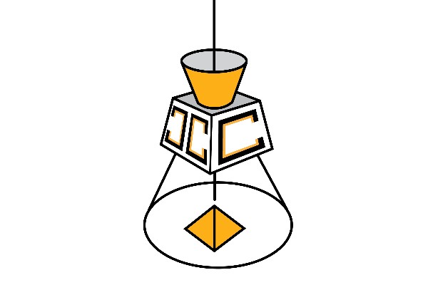 XC Creative Arts logo, which is orange, white, and black.