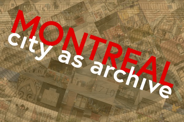 Red and white text on a collage of images taken in different cities.
