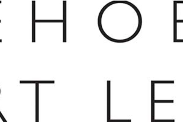 Grey millwheel accompanies Rehoboth Art League text